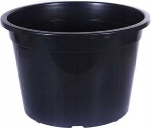 Garnek produkcyjny 60 L czarny okrągły duży