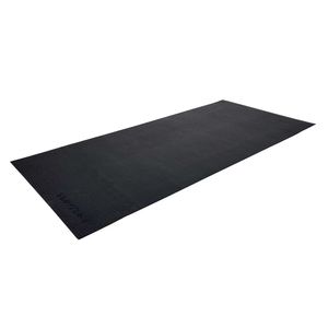 Tunturi Laufbandmatte - Bodenschutzmatte - 200 x 95 x 0,5 cm - Schwarz