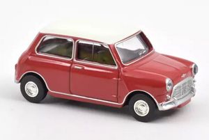Norev 310520 Mini Cooper S rot/weiss 1964 Maßstab 1:54 Modellauto
