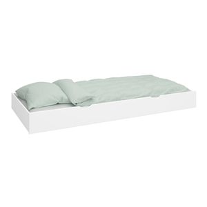 Ausziehbett + Lattenrost für Hochbett Etagenbett Schubladen Bett Kinderbett weiß