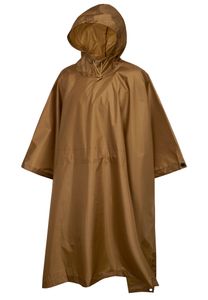 Brandit - Ripstop Poncho Regenjacke camel