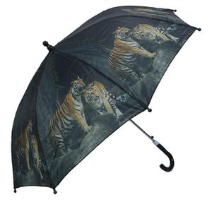 Kinderschirm Tiger,  Tiere Automatikschirm Stockschirm Schirm Schirme Raubkatze