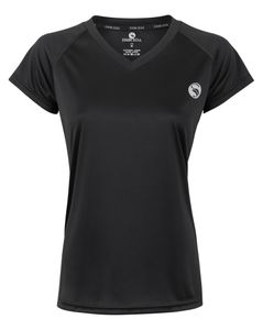 Damen Sport-Shirt "vital"  von Stark Soul, Kurzarm, Trainingsshirt - Schwarz - L