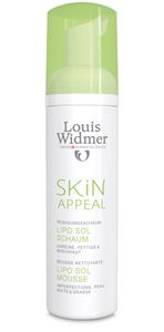 Louis Widmer Skin Appeal Lipo Sol Schaum porentiefe Reinigung Mischhaut - 150 ml