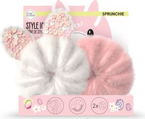 Invisibobble Kids Sprunchie Gumki do wlosow Easter Bawełna Candy, 2 sztuki
