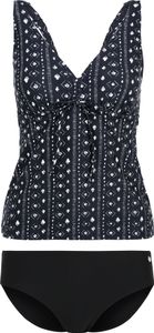 LASCANA Bügel-Tankini schwarz-creme Größe 50 C LASCANA Bügel-Tankini schwarz-creme Größe 50 C