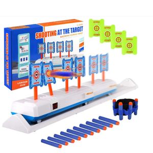 Zielscheibe für Nerf Pistole, Schaumstoff Blaster Sets,4 Spielmodi & 4 Ziele