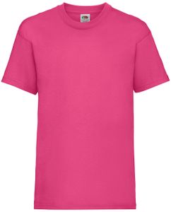 Fruit of the Loom Valueweight T Kids Farbe: fuchsia Größe: 140