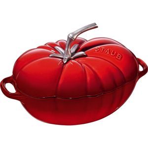 Staub Kokilka pomidorowa cherry czerwona 25 cm