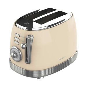 Cecotec Vertikale Toaster Toast&Taste 800 Vintage Light Beige