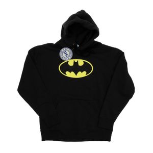 DC Comics - Pánská mikina s kapucí "Batman Logo" BI2952 (3XL) (černá)