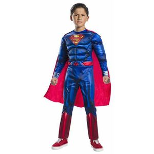 Verkleidung für Kinder Rubies Black Line Deluxe Superman Blau - 8-10 Jahre