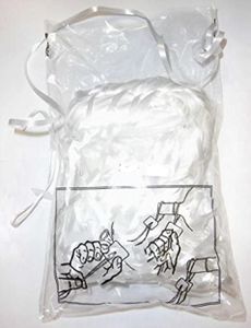 1000 Schnellverschlüsse weiß Polyband weiß Verschluss für Helium