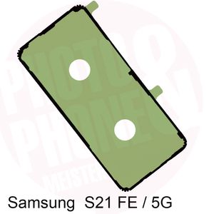 Samsung Galaxy S21 FE / 5G Akkudeckel Klebefolie Kleber Backcover Adhesive Rahmen Batterie Neu