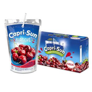 Capri Sun cherry napój bezalkoholowy z sokiem wiśniowym 10x200ml