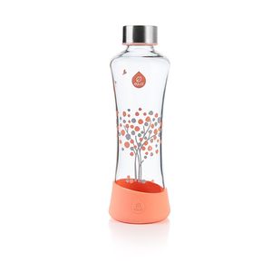 Equa Trinkflasche aus Glas 550 ml, Desing: Peach Tree
