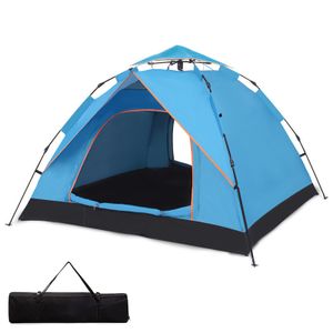 Campingzelte, Pop up Zelt 3-4 Pop up Zelt, Familie Kuppelzelt, mit Tragetasche für Camping Wandern Backpacking