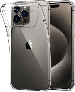 iPhone 15 Pro Max Hülle AVANA Silikon Schutzhülle Durchsichtig TPU Klar Slim Fit Case Transparent