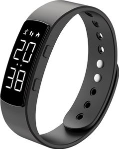 Schrittzähler ohne App Mobiltelefon Fitness Watch Frauen Männer Armband Schlaf Tracker Digitale Lauf Kalorien -Distanz Sport Wecker