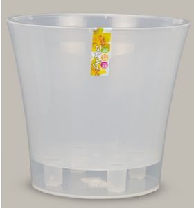 SANTINO-Service SRL Samozavlažovacia nádoba ARTE - transparentná Ø 13,5 cm 12,5 cm 1,2 l