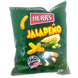 Herr´s Jalapeno Flavoured Cheese Curls