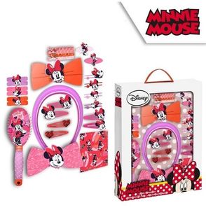 Kids Euroswan Súprava do vlasov - Minnie Mouse, 34ks