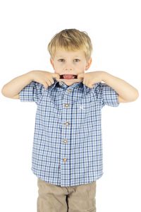 OS Trachten Kinder Hemd Jungen Langarm Trachtenhemd mit Liegekragen Skimli, Größe:146/152, Farbe:marine