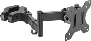 Montážna súprava Techly (držiak) - pre LCD TV - čierna - veľkosť obrazovky: 43,2-81,3 cm (17"-32")