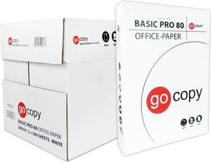 go copy BASIC PRO – DIN A4, 70g/m², CIE 160, PEFC, zertifziert, 2500 Blatt