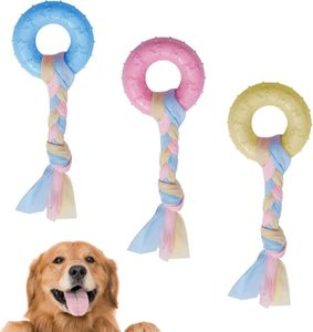 MCBOSON Hundespielzeug Welpenspielzeug Welpenzubehör 3er Set Kauspielzeug für Welpen