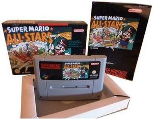 Super Mario All-Stars Super Nintendo SNES
