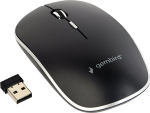Gembird MUSW-4B-01 GEMBIRD Maus OPT WIRELESS 4 Tasten inkl. nano USB schwarz