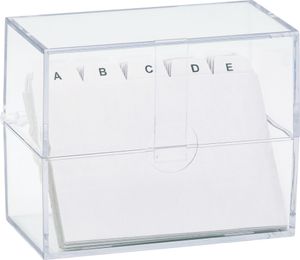 TSI K3T Kartei-Kasten A7 mit Register A-Z
