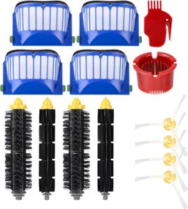 20er iRobot 600 Serie 605 621 697 Ersatz Teile Set Seiten Bürste Filter Zubehör