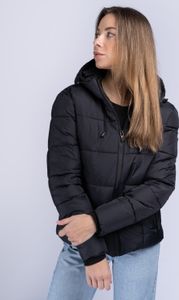 Frauen Winterjacke mit Kapuze GRAMPOUND Black XS Lonsdale