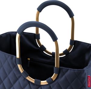 reisenthel loopshopper L, Einkaufstasche, Einkaufskorb, Tragetasche, Frame Rhombus Midnight Gold, 25 L, OR4111 reisenthel loopshopper L, Einkaufstasche, Einkaufskorb, Tragetasche, Frame Rhombus Midnight Gold, 25 L, OR4111