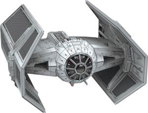 Revell 3D Bausatz Star Wars Imperial TIE Advanced X1, Kartonmodellbausatz, Sternenjäger, 160 Teile, ab 8 Jahre, 00318