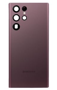 Original Samsung Galaxy S22 ULTRA Burgundy (Rot) Akkudeckel