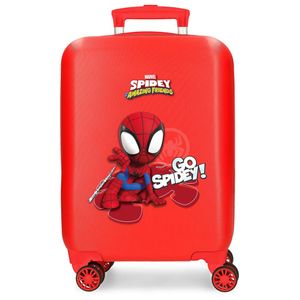 Joumma Bags Kinder Koffer Trolley Kinderkoffer Marvel Spider-Man Spidey Rot
