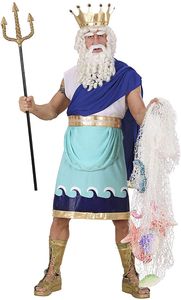 Poseidon Kostüm Neptun Meeresgott - Neptun griechischer Gott XL - 54/56