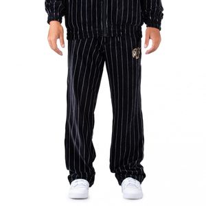 Sean John Herren Jogginghose Vintage Pinstripe Velours Trackpants 6004556 L