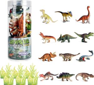 Woopie - WOOPIE Sada figúrok dinosaurov 18 ks - verzia 2