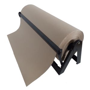 1 Packpapier Abroller für 500 mm Rollenbreite - Tischabroller Rollenhalter Packpapierabroller