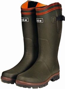 DAM Angelstiefel Flex Neoprene Rubber Boots Green 45