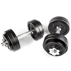HAMMER Hanteln & Gewichte Kurzhantel-Set 30 kg, inkl. Gewindeschnellverschlüsse