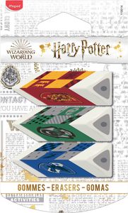 Gumka Maped Harry Potter Pyramide 3 Szt