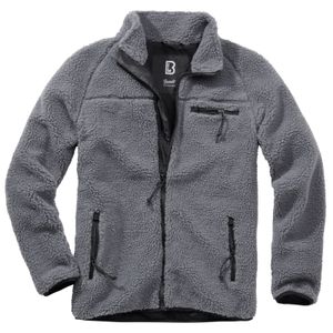 Brandit Jacke Teddyfleece Jacket in Anthracite-XL