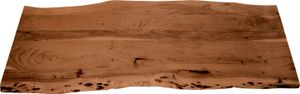 SAM® Tischplatte Baumkante Akazie Nuss 180 x 60 cm CURT