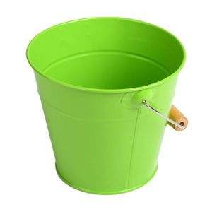 Esschert Design Kindereimer Grün Ø 16,6 cm 1,65 Liter Volumen aus Metall