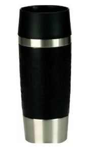 emsa Isolierbecher TRAVEL MUG 0,36 Liter Manschette schwarz